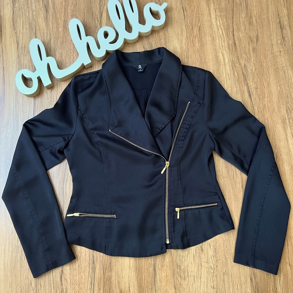 Guess black blazer jacket